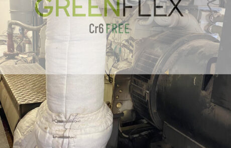 Cuscini isolanti per cogenerazione e motori Greenflex